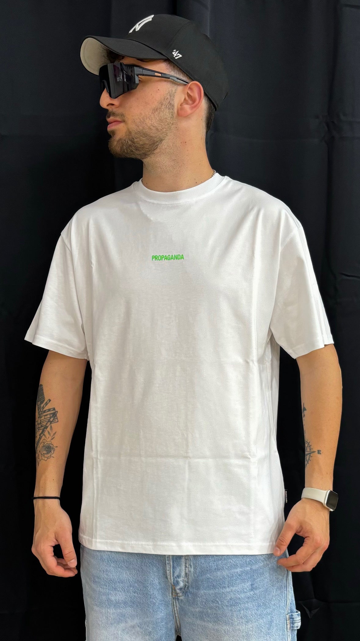 T-shirt ribs flame