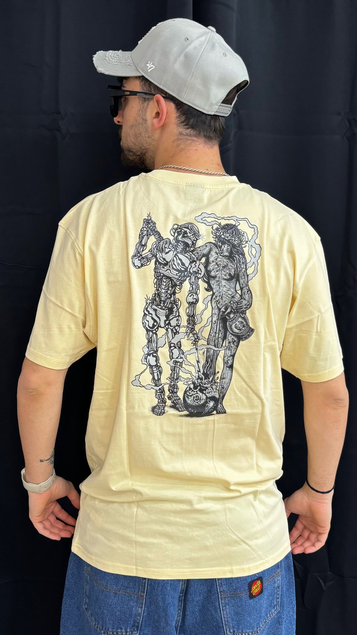 Wooten duo t-shirt vanilla