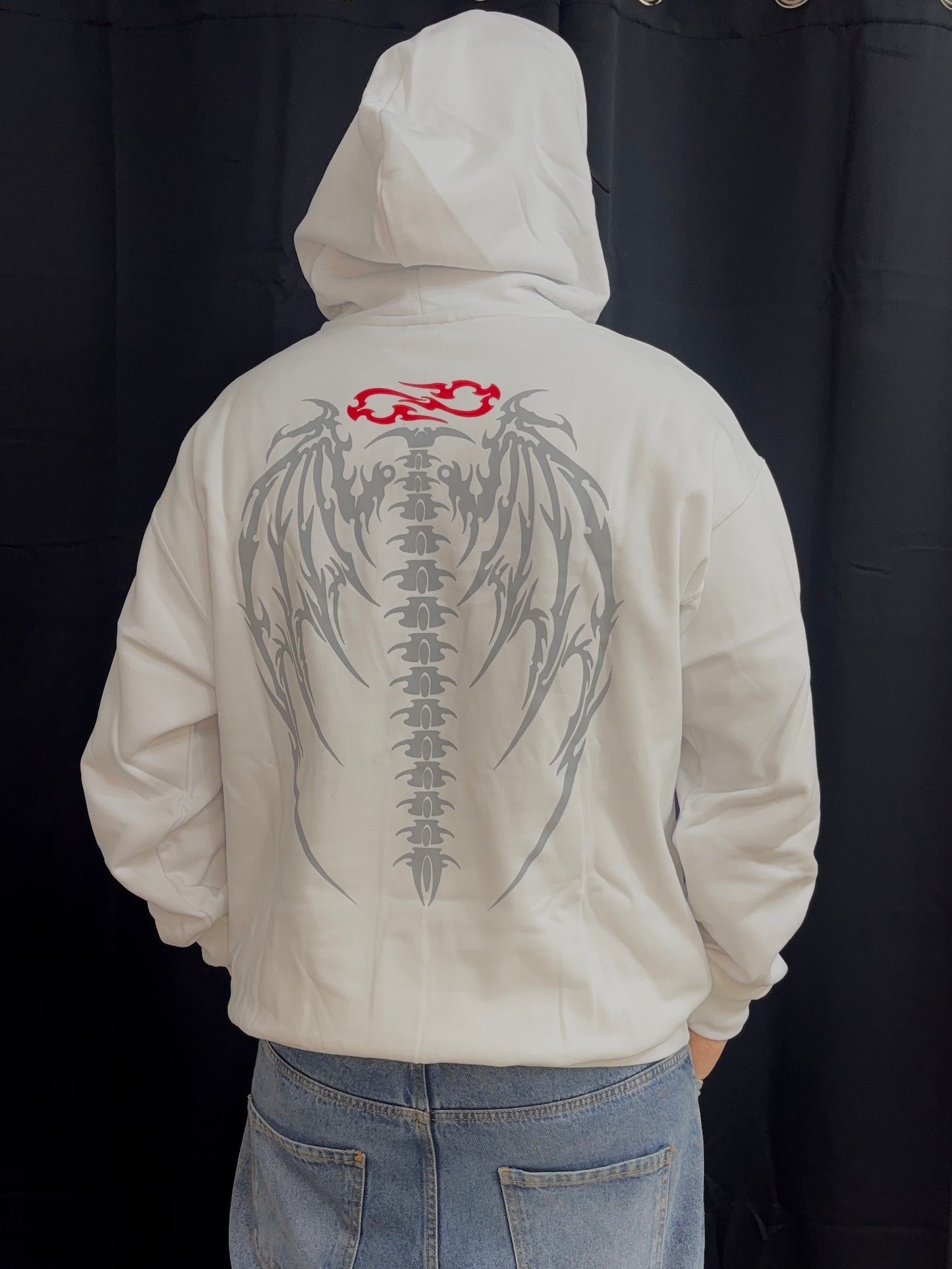 Hoodie logo quill