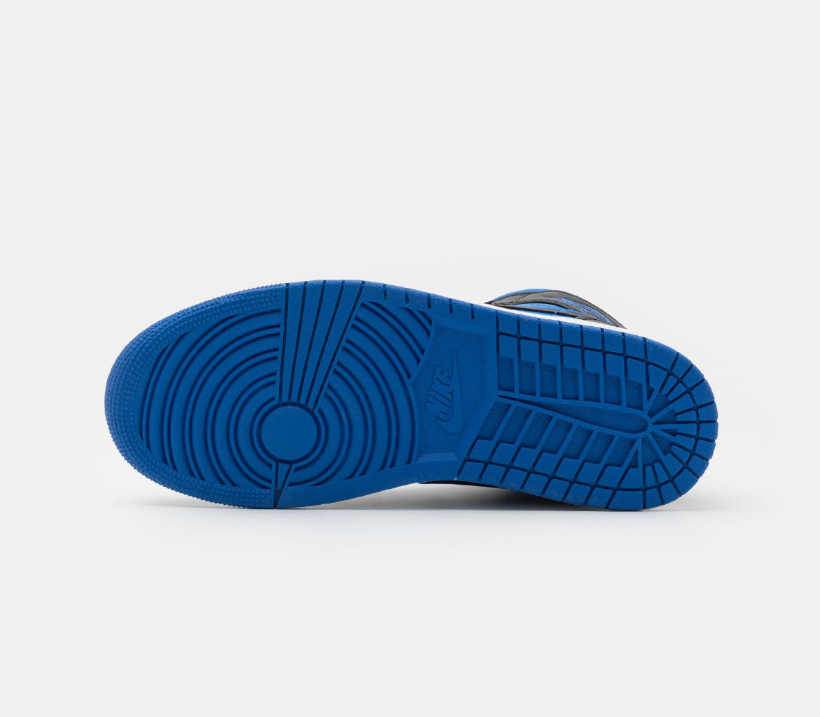 Jordan 1 Mid Black blu