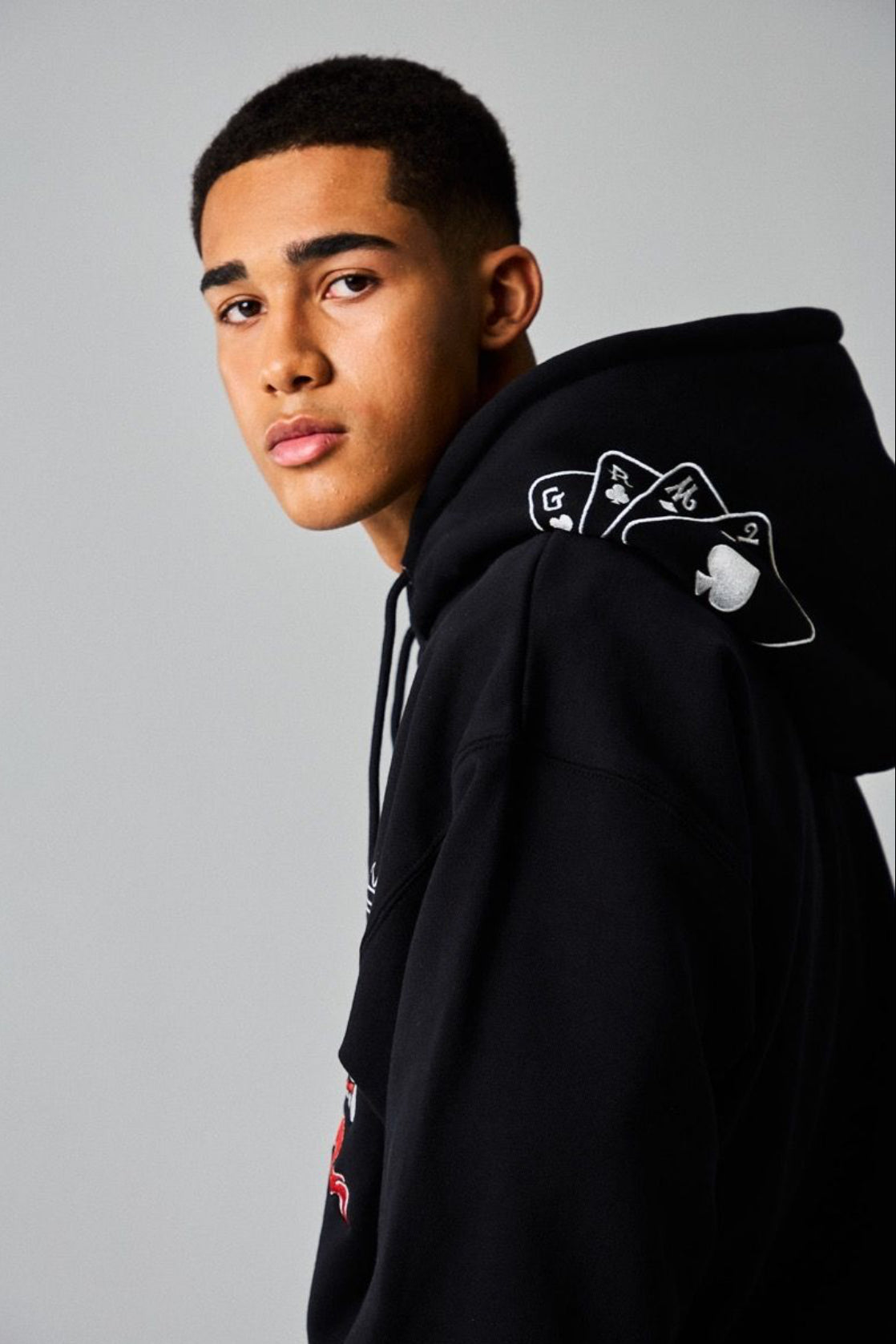 Grimey Deeper Heavyweight Hoodie Black
