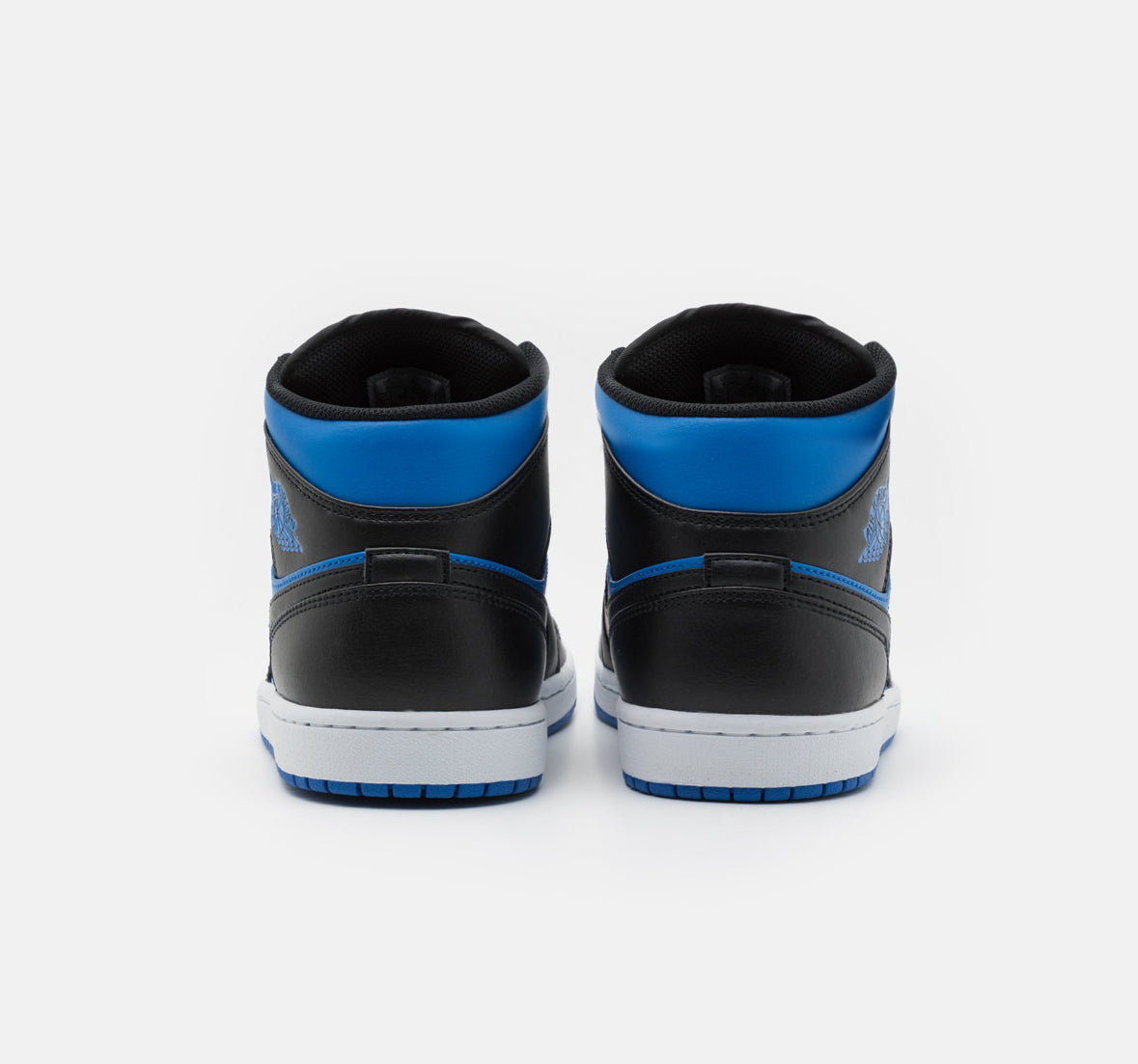Jordan 1 Mid Black blu