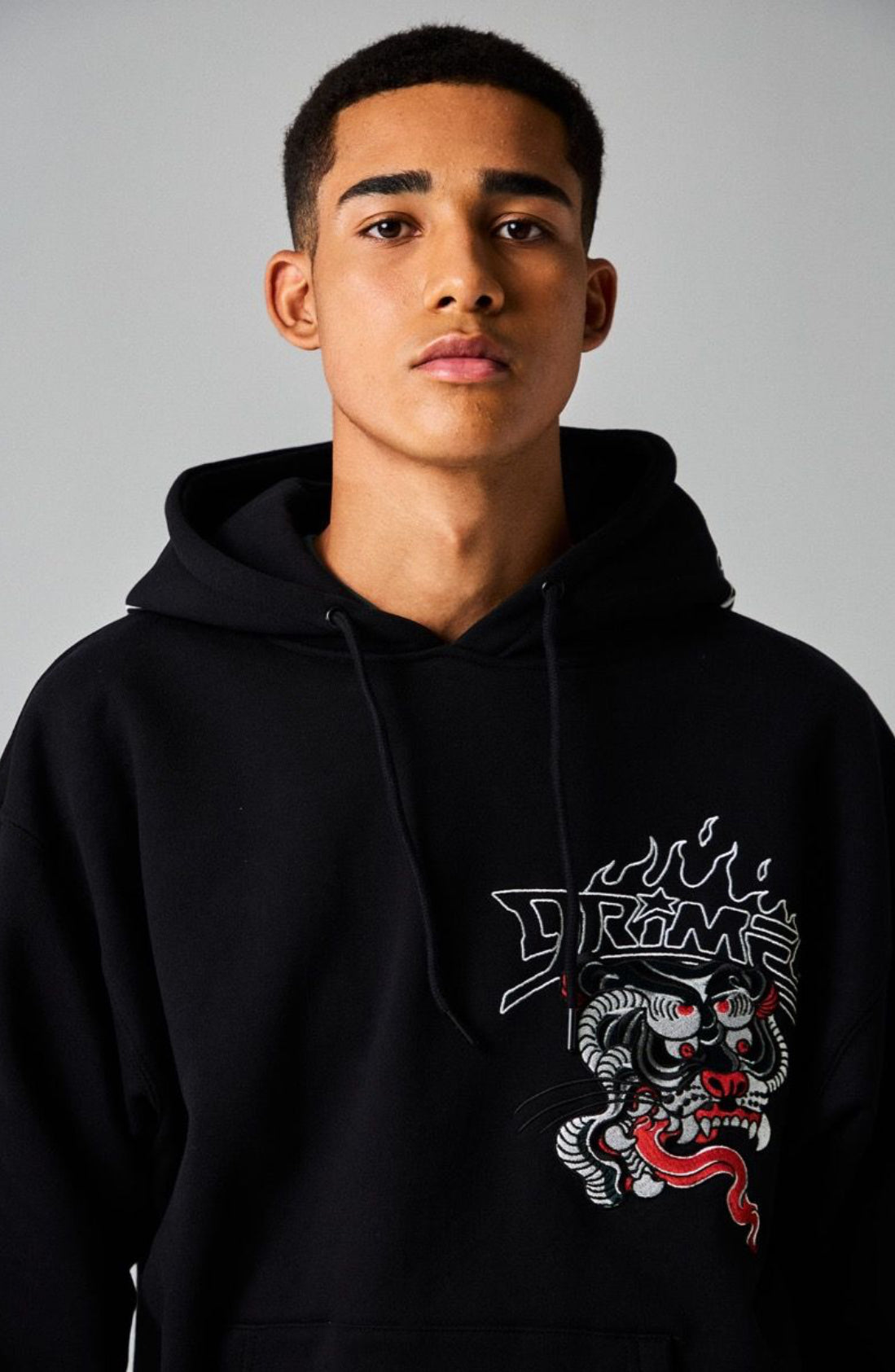 Grimey Deeper Heavyweight Hoodie Black