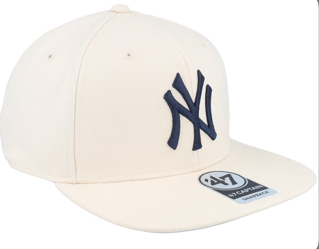 NY Yankees No Shot Natural Snapback - 47 Brand