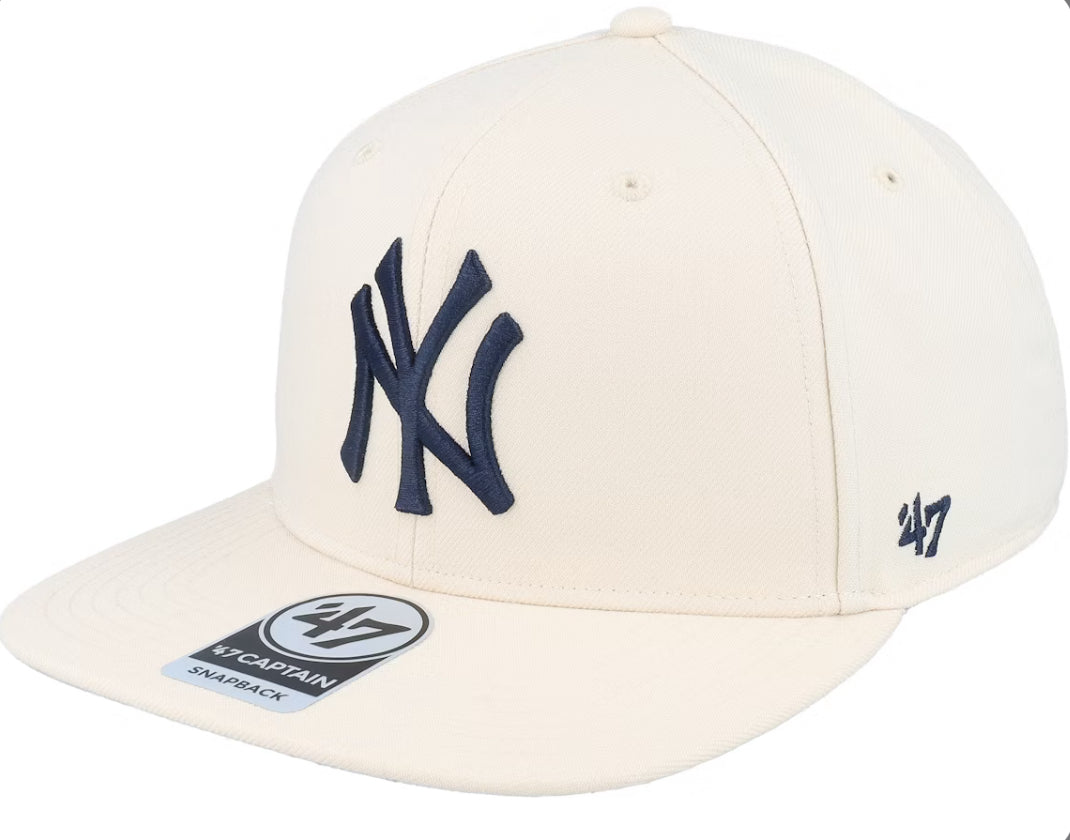 NY Yankees No Shot Natural Snapback - 47 Brand