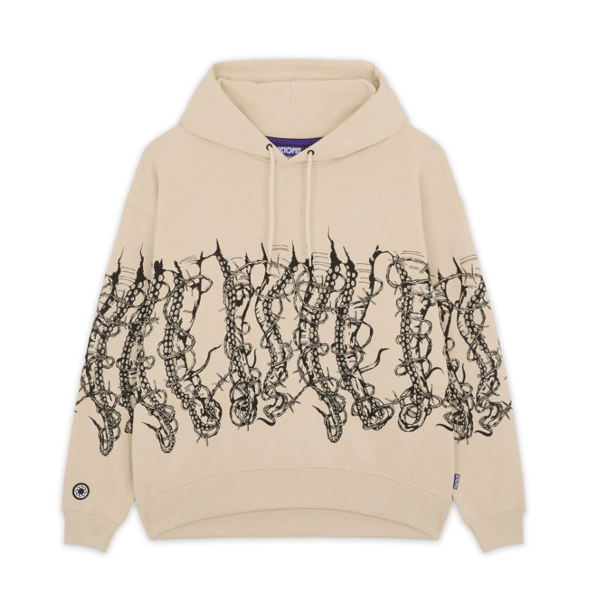 Octopus by Giorgio Di Salvo – Barbed Wire Hoodie