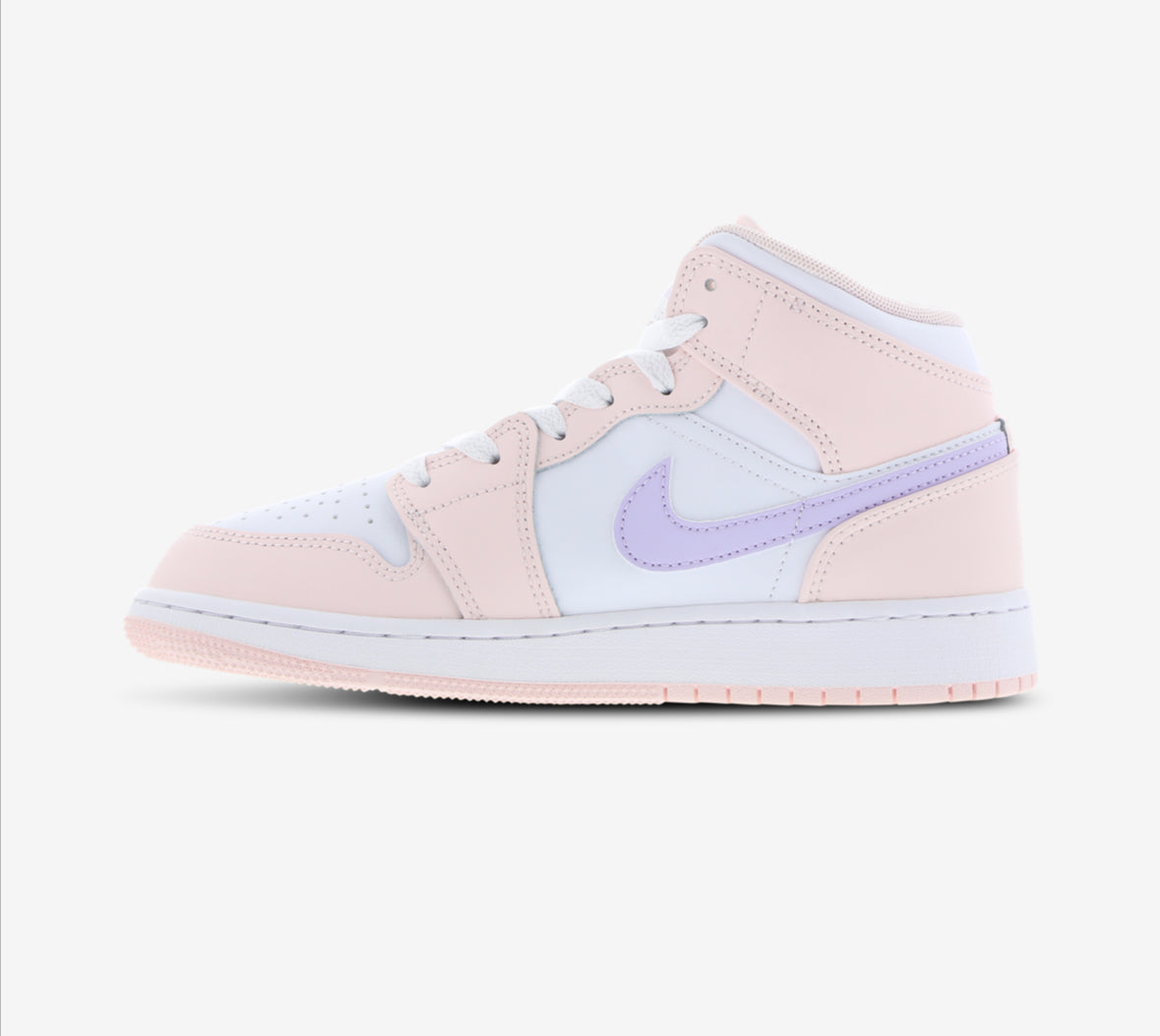 Jordan 1 mid rosa chiaro
