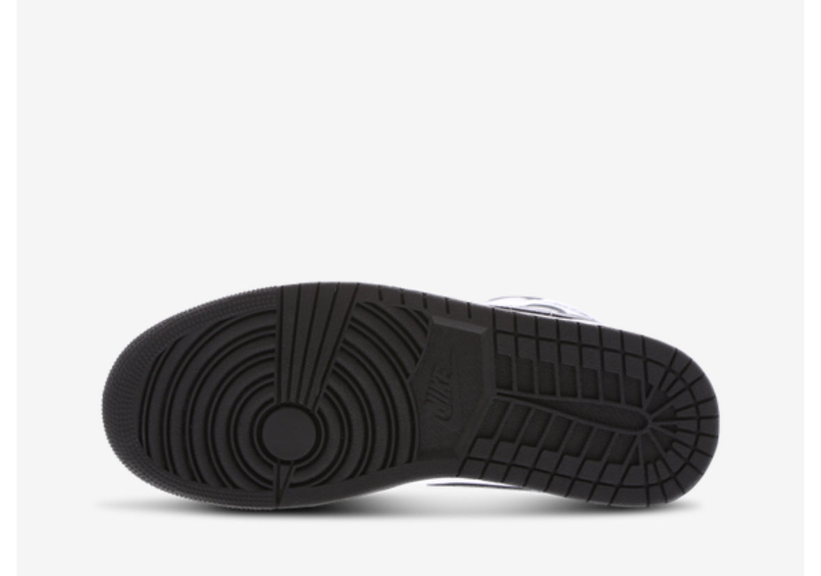 Jordan 1 mid Black/white