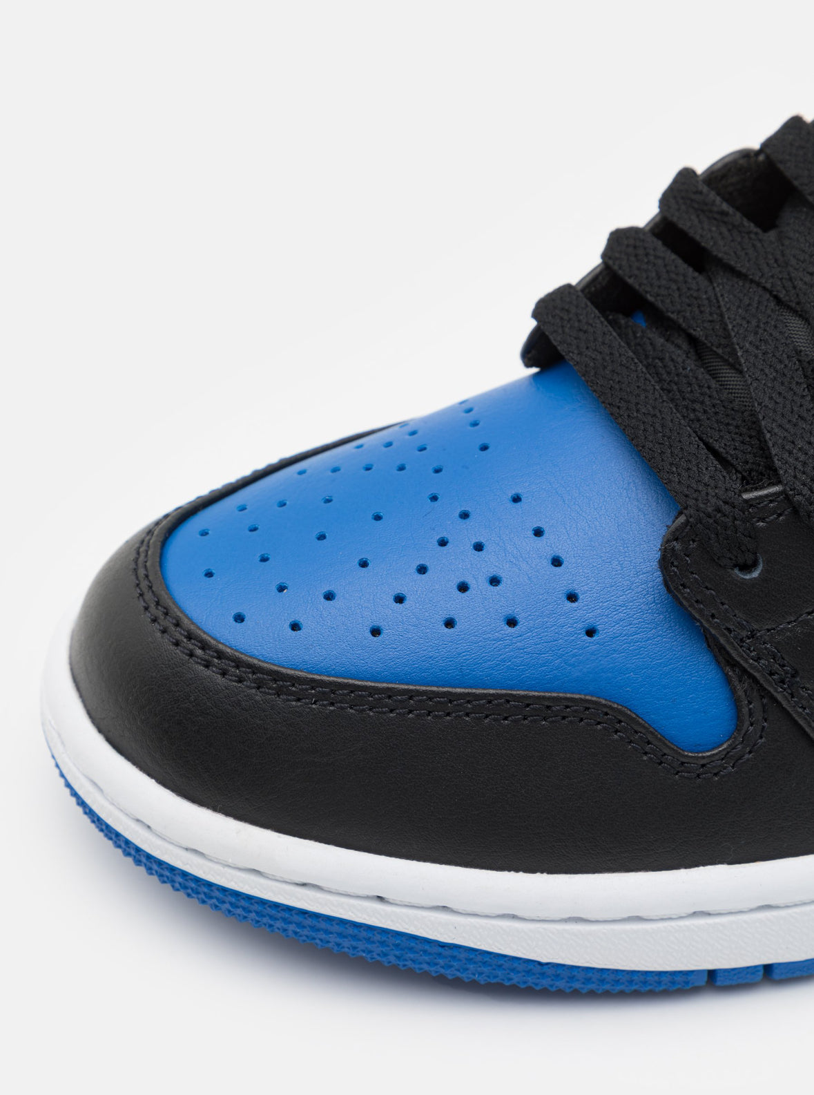 Jordan 1 Mid Black blu