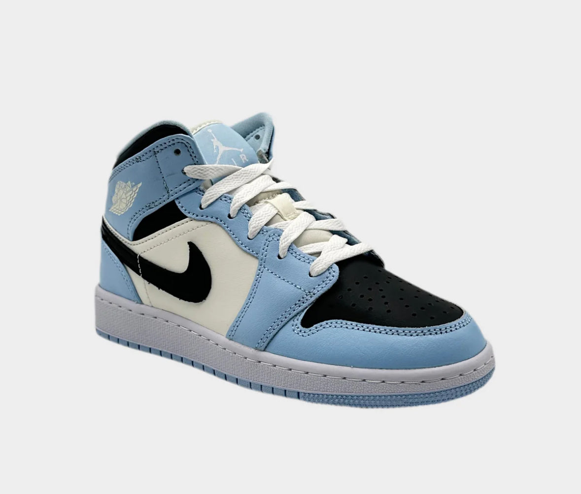 Jordan 1 mid ice blu