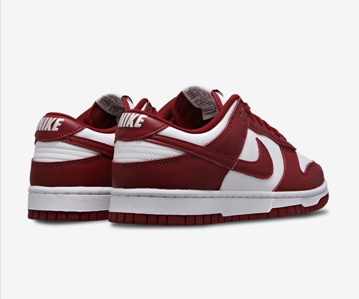 Nike Dunk low team rosso