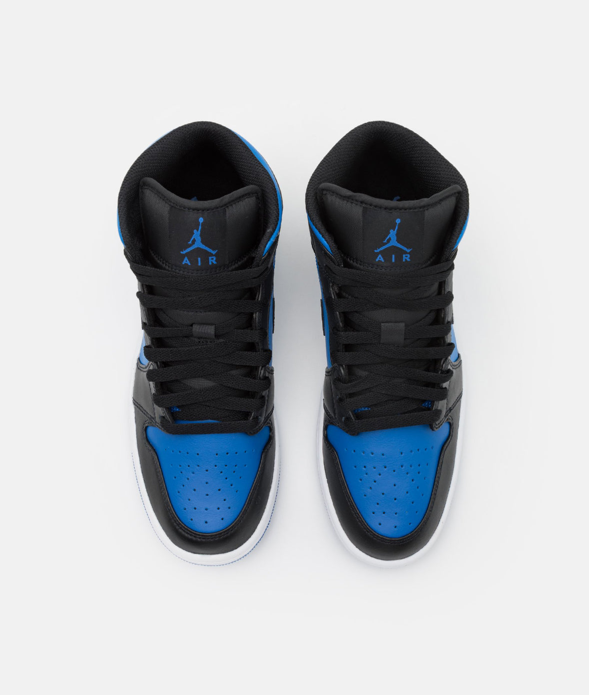 Jordan 1 Mid Black blu