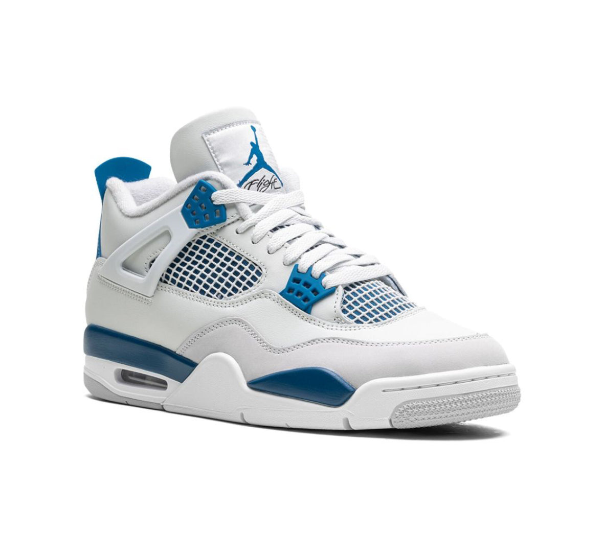 JORDAN 4 RETRO BLU MILITARE