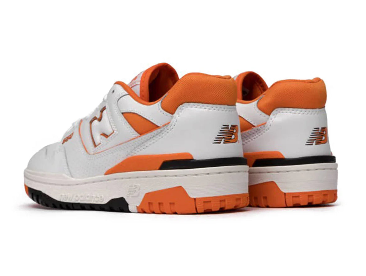 New Balance 550 Bianca/arancione