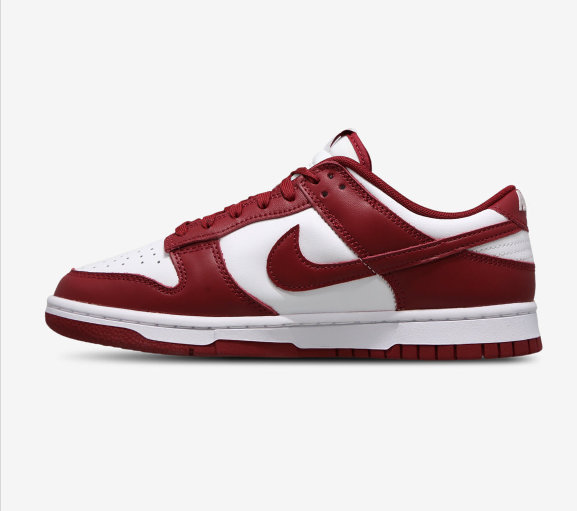 Nike Dunk low team rosso