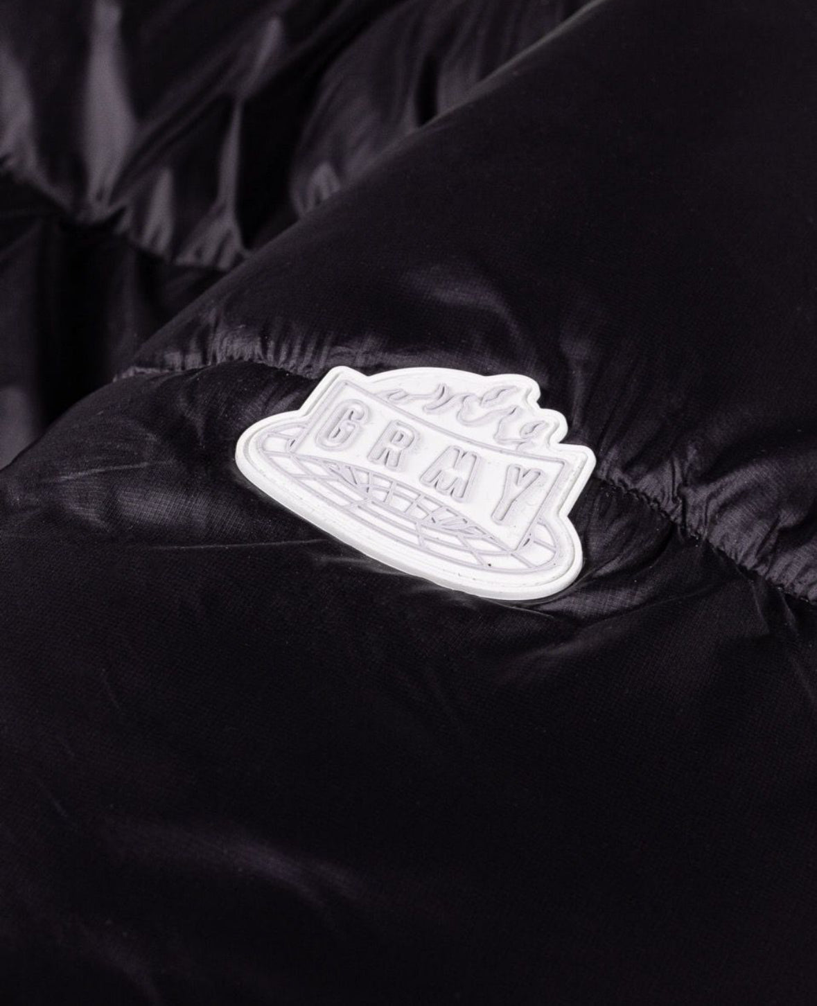GRIMEY BACK AT YOU PUFFER JACKET - BLACK | FW23