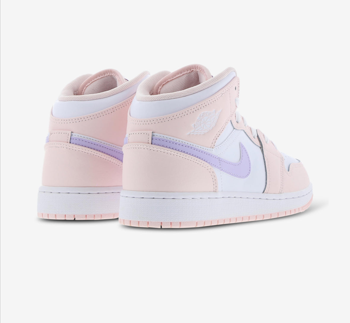 Jordan 1 mid rosa chiaro