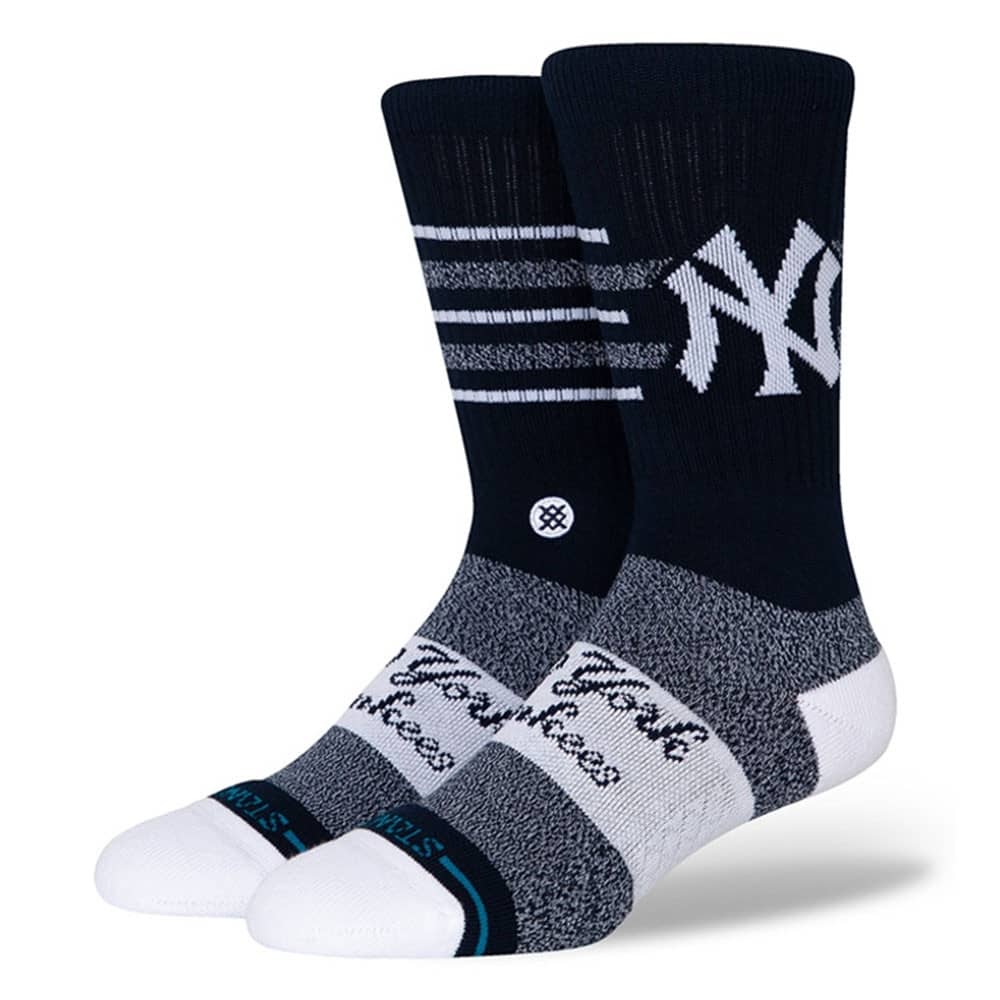 New York Yankees Closer Stance MLB Crew Socks