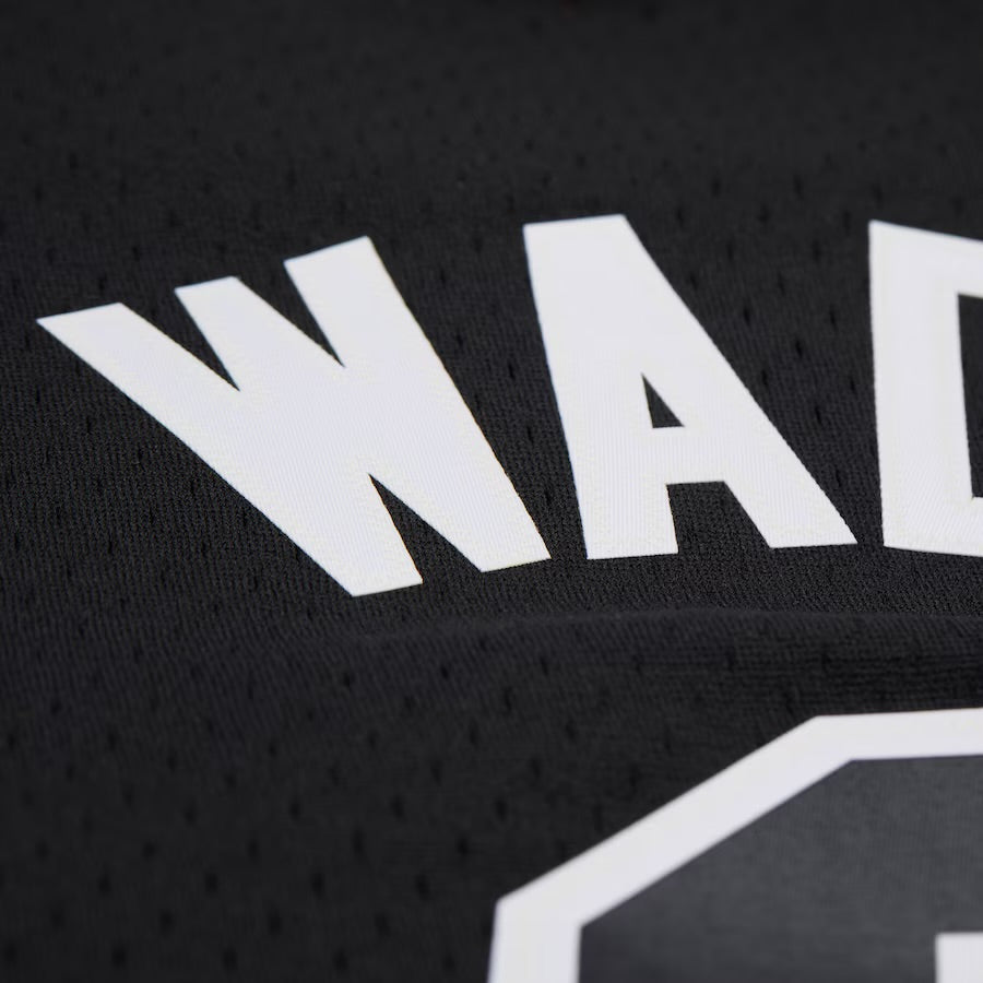 Men's Dwyane Wade Black Miami Heat 2011/12 Swingman Jersey