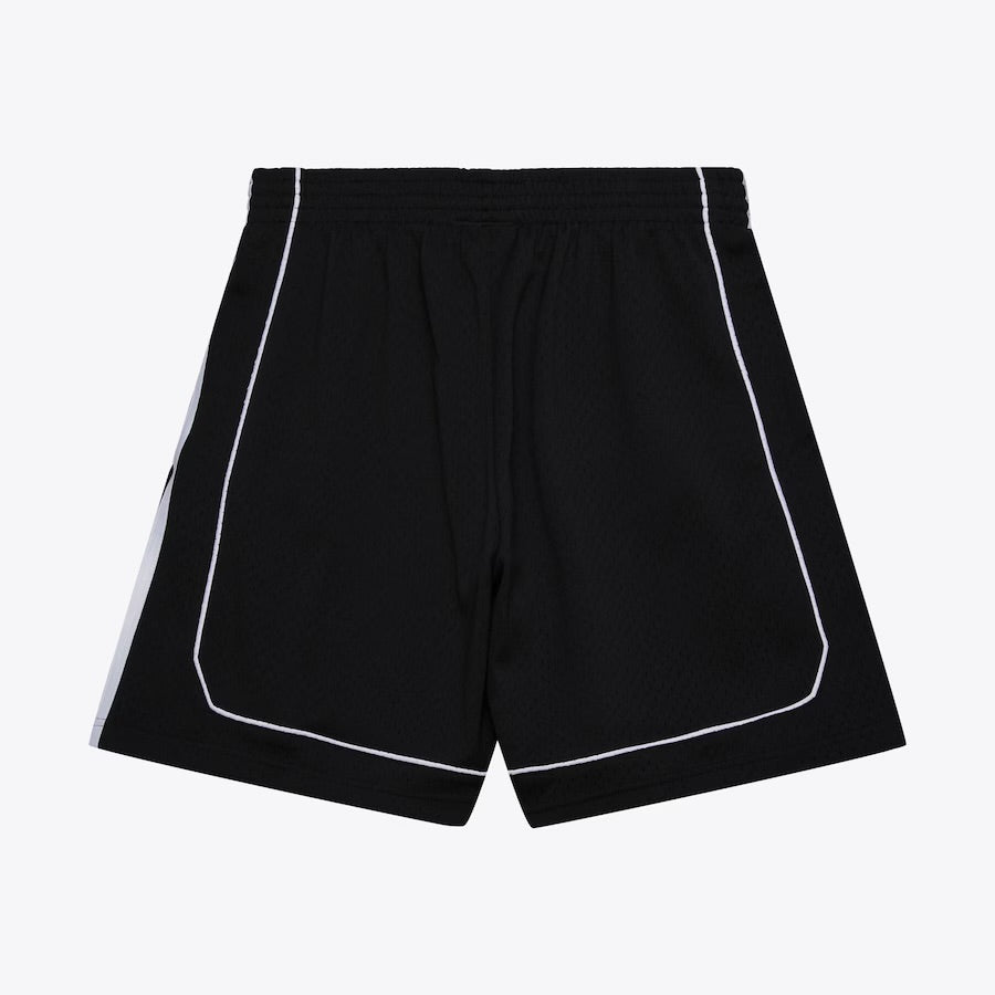 Men's Black Miami Heat 2011/12 Swingman Shorts