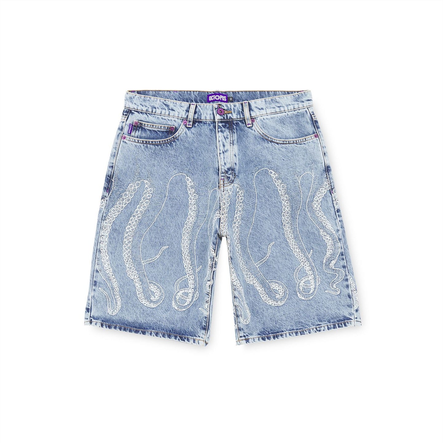 Octopus Outline Loose Shorts