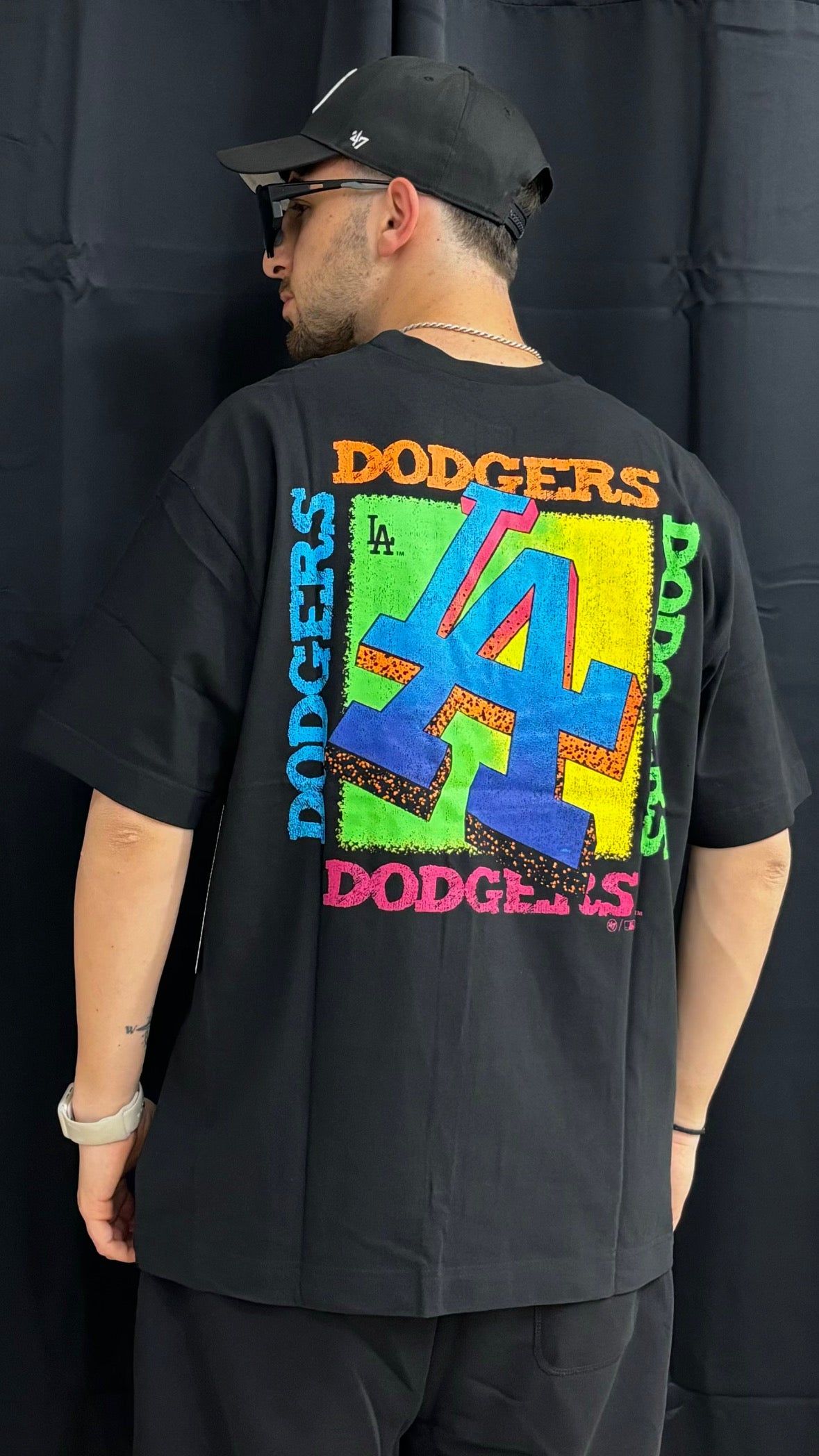 47’ t-shirt Los Angeles Jet black