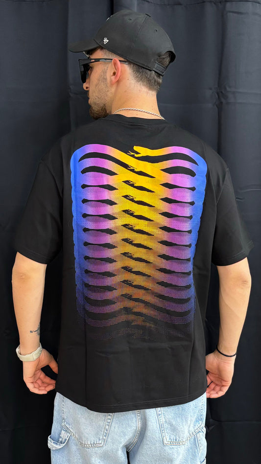 T-shirt ribs gradient