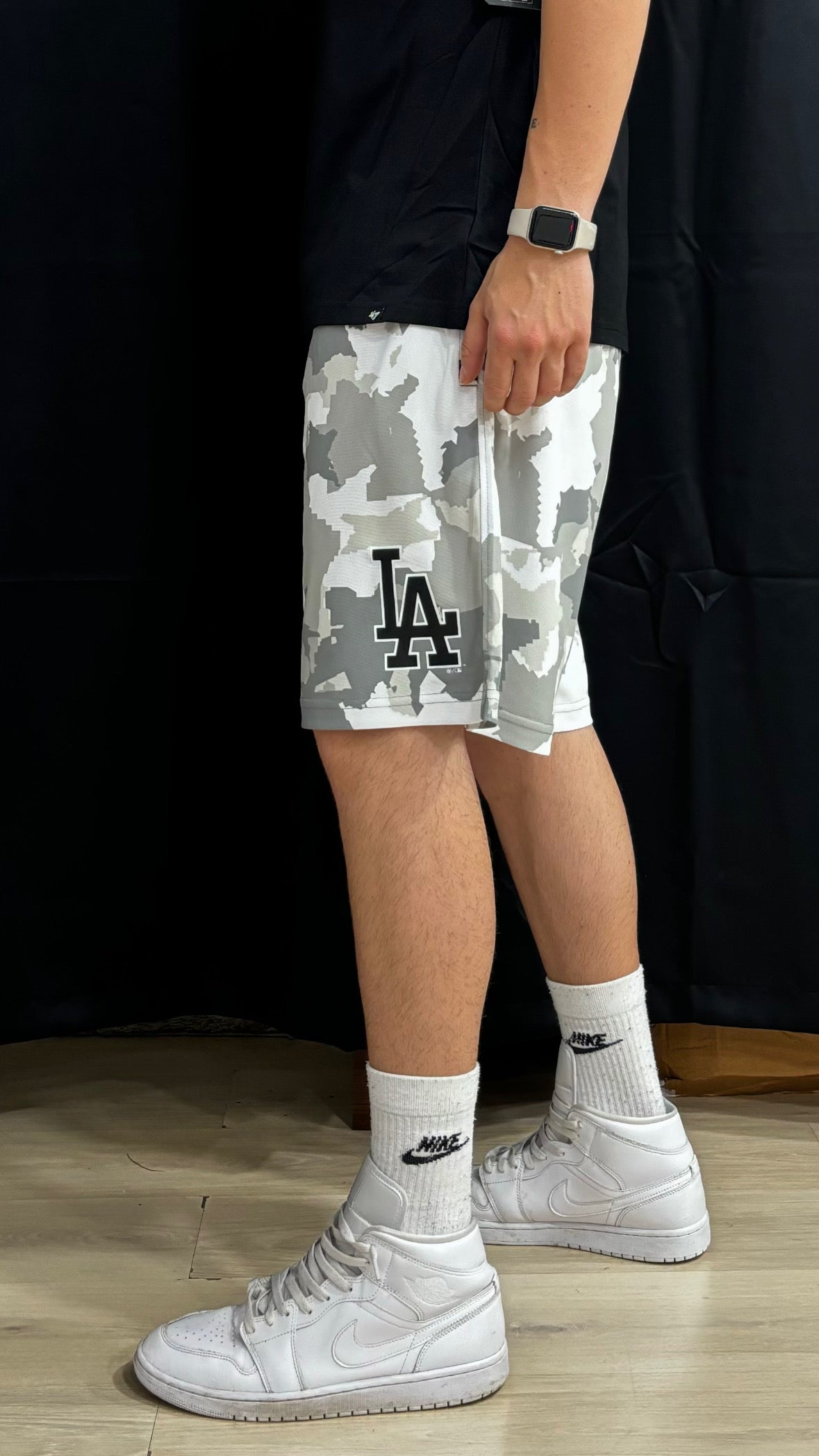 47’ shorts Los Angeles Gray