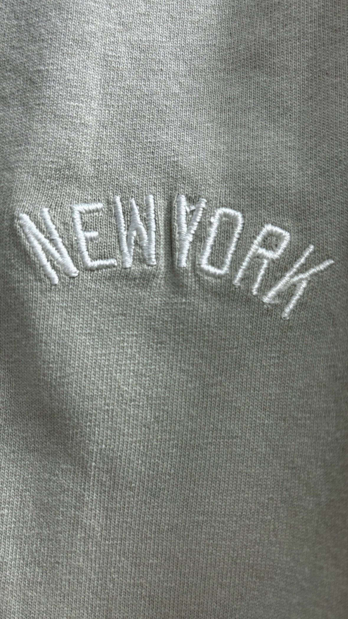 47’ t-shirt New York system grey
