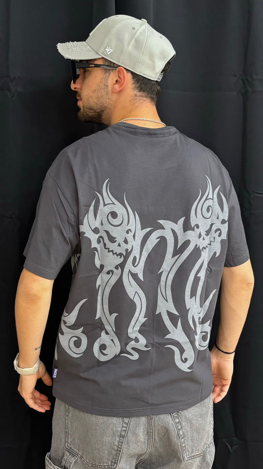 Octopus Tribal Skull Tee