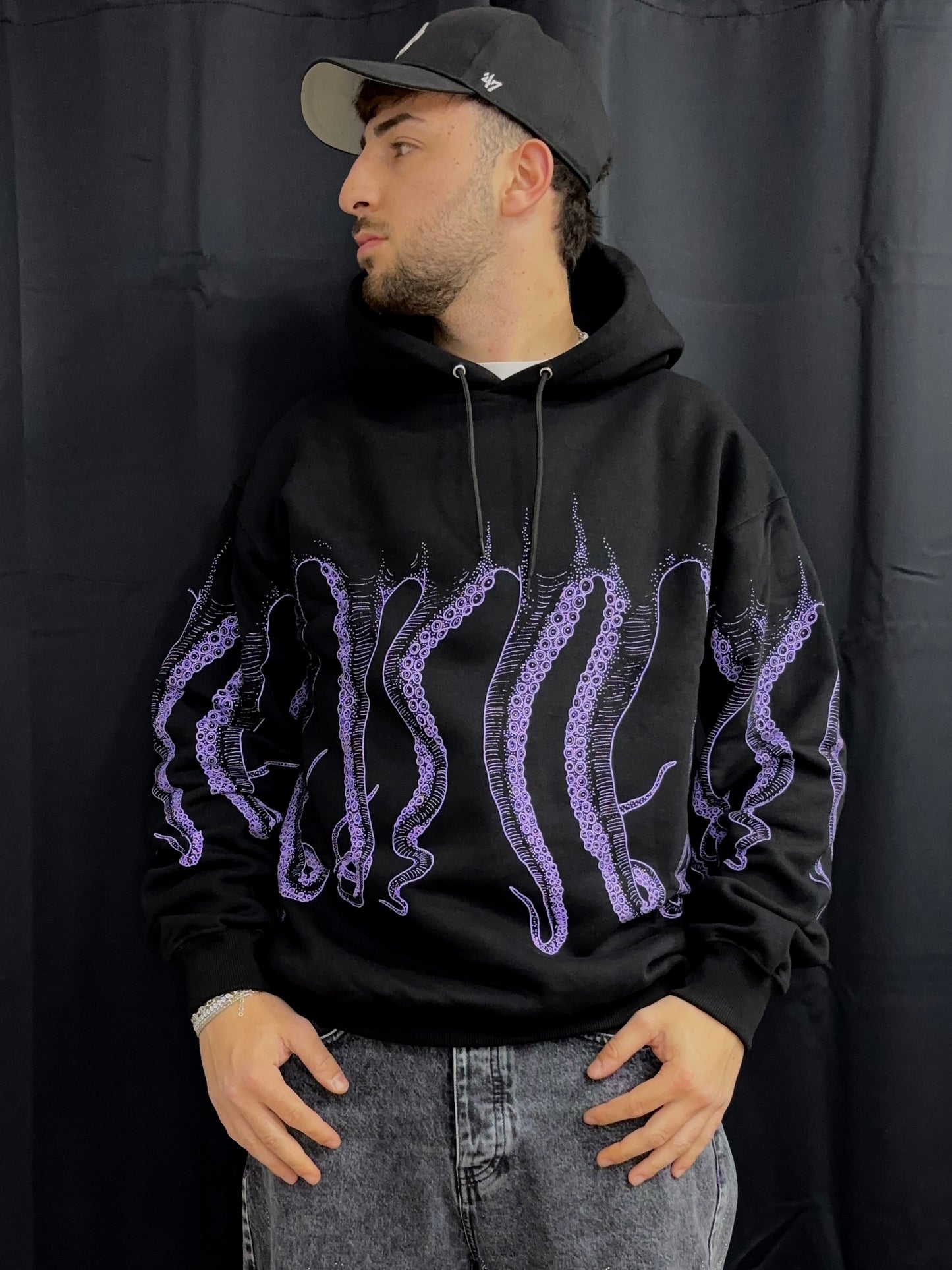 Octopus Outline Hoodie