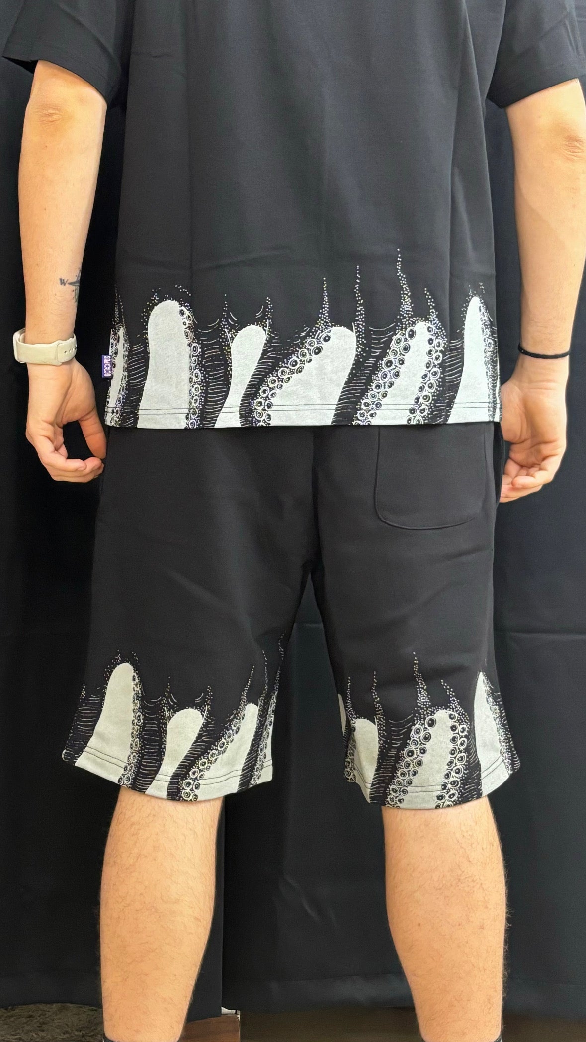 Octopus Lower Sweatshorts