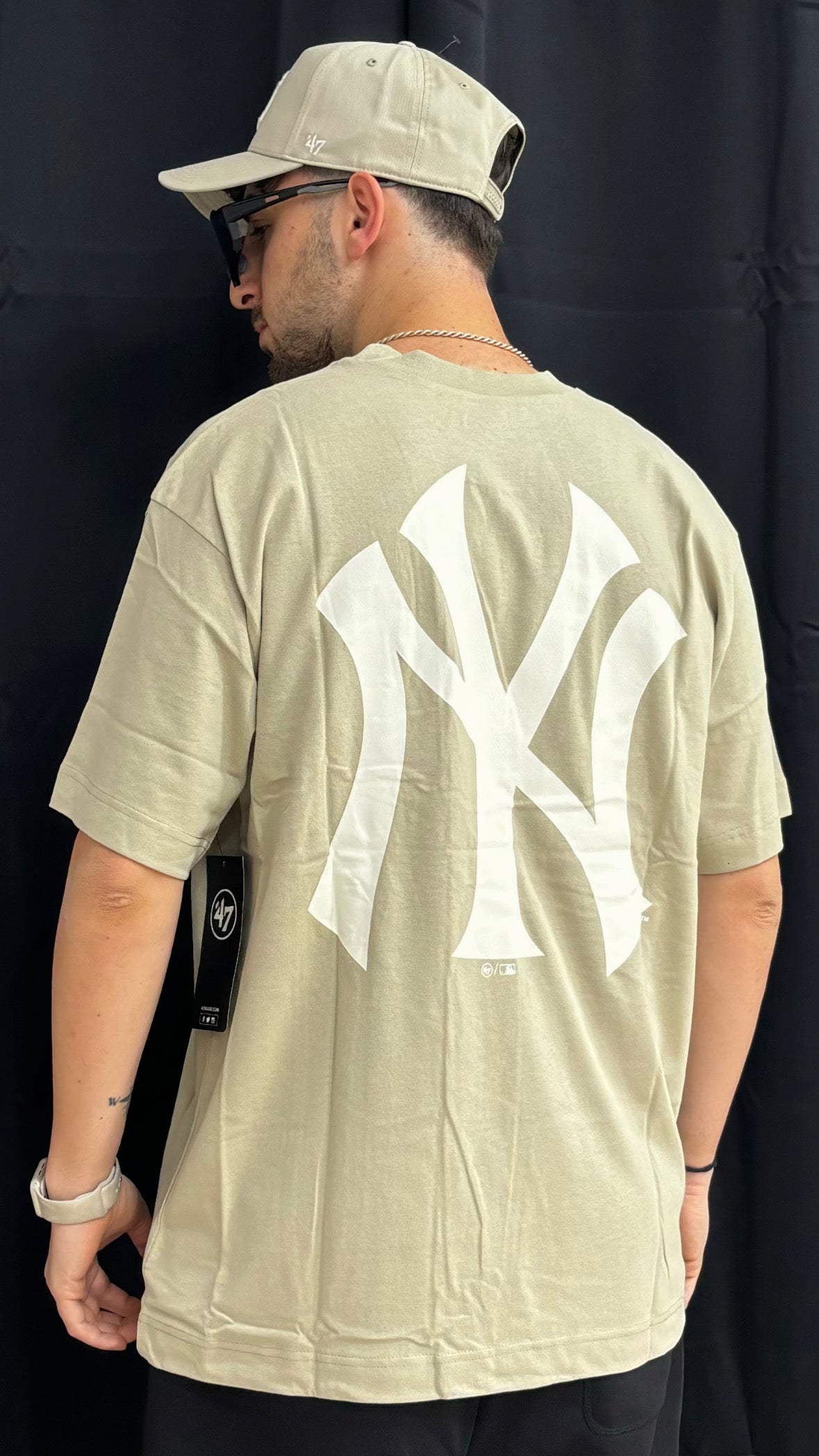 47’ t-shirt New York system grey