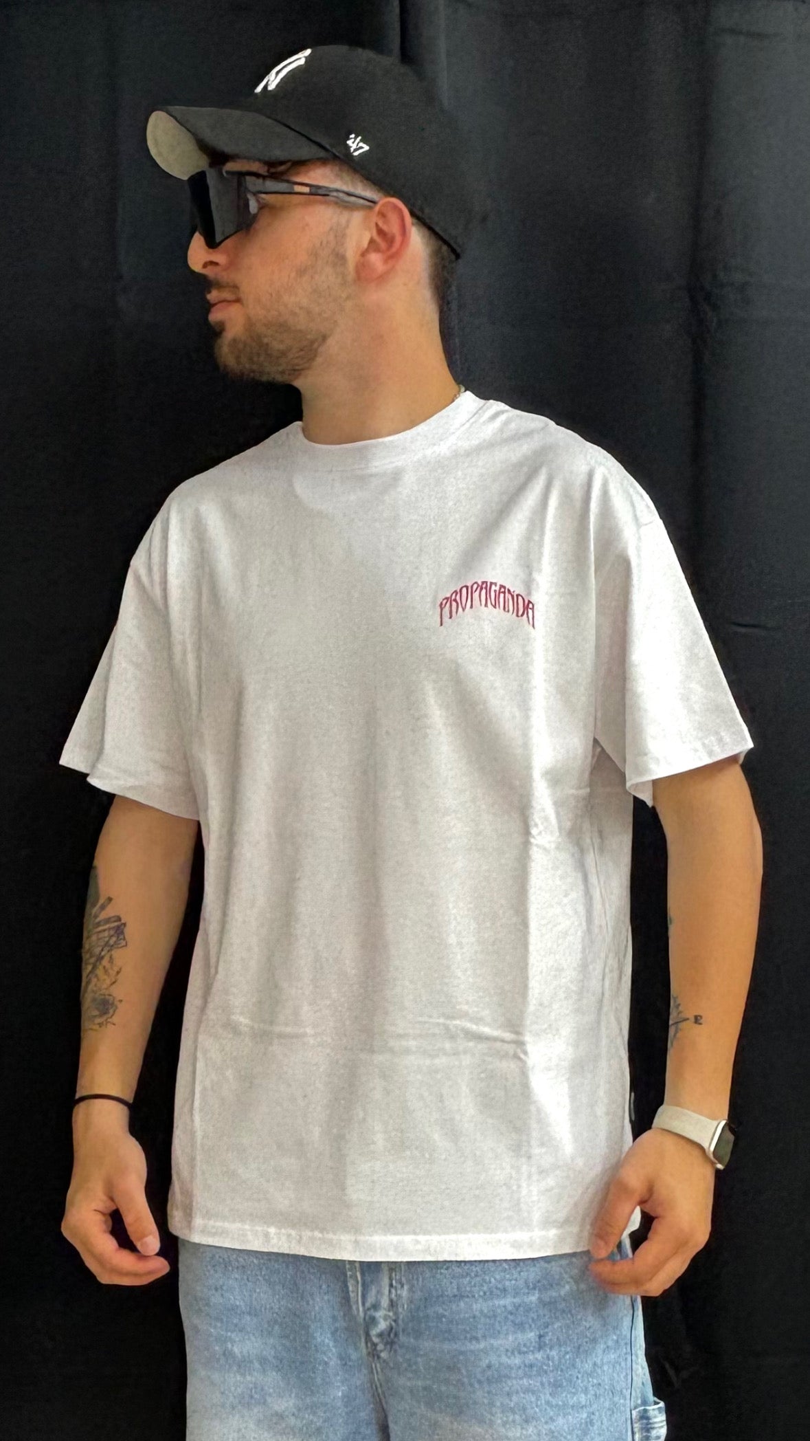 T-shirt triangle panther