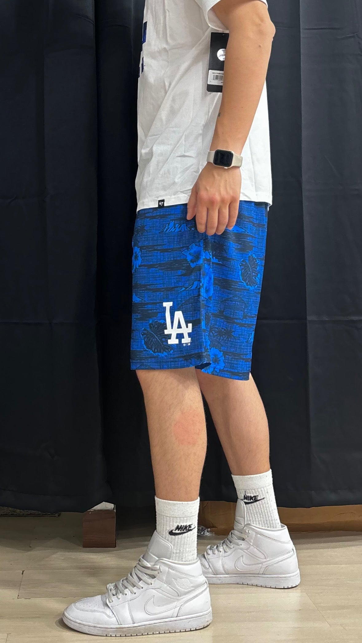 47’ shorts Los Angeles Fall navy