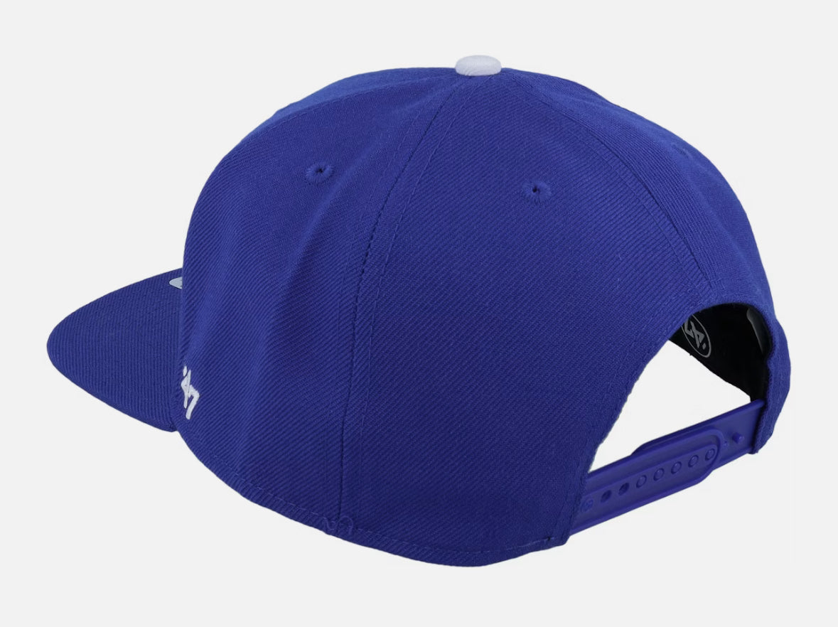 Los Angeles Dodgers Replica Sure Shot Captain Lad Royal Snapback - 47 Brand