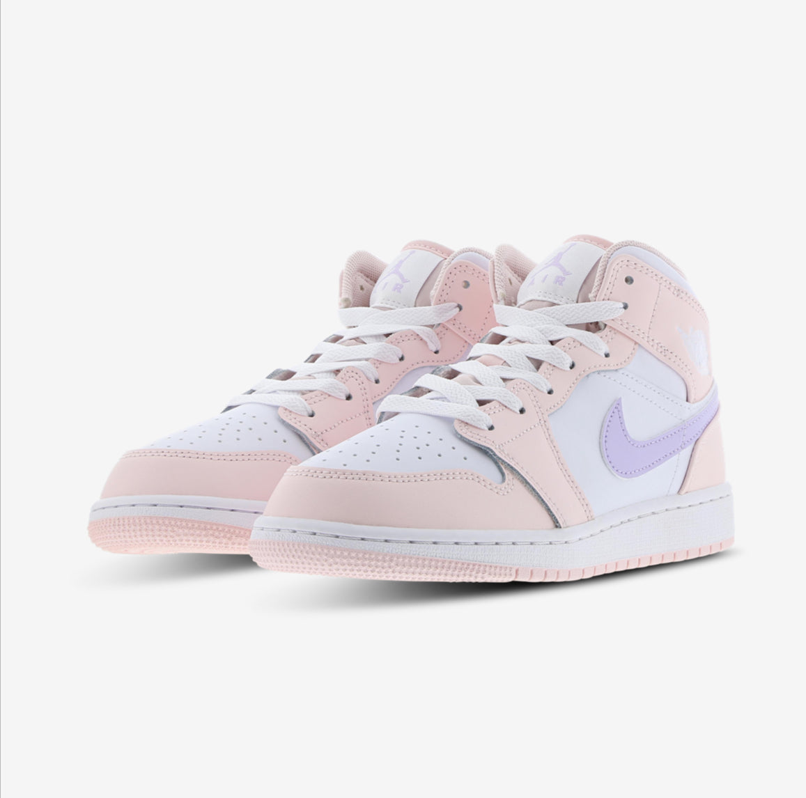 Jordan 1 mid rosa chiaro