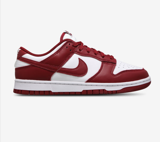 Nike Dunk low team rosso