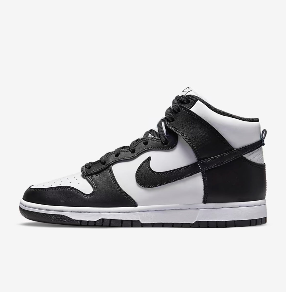 Dunk high Black and white