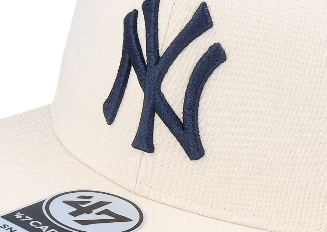 NY Yankees No Shot Natural Snapback - 47 Brand
