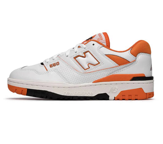 New Balance 550 Bianca/arancione