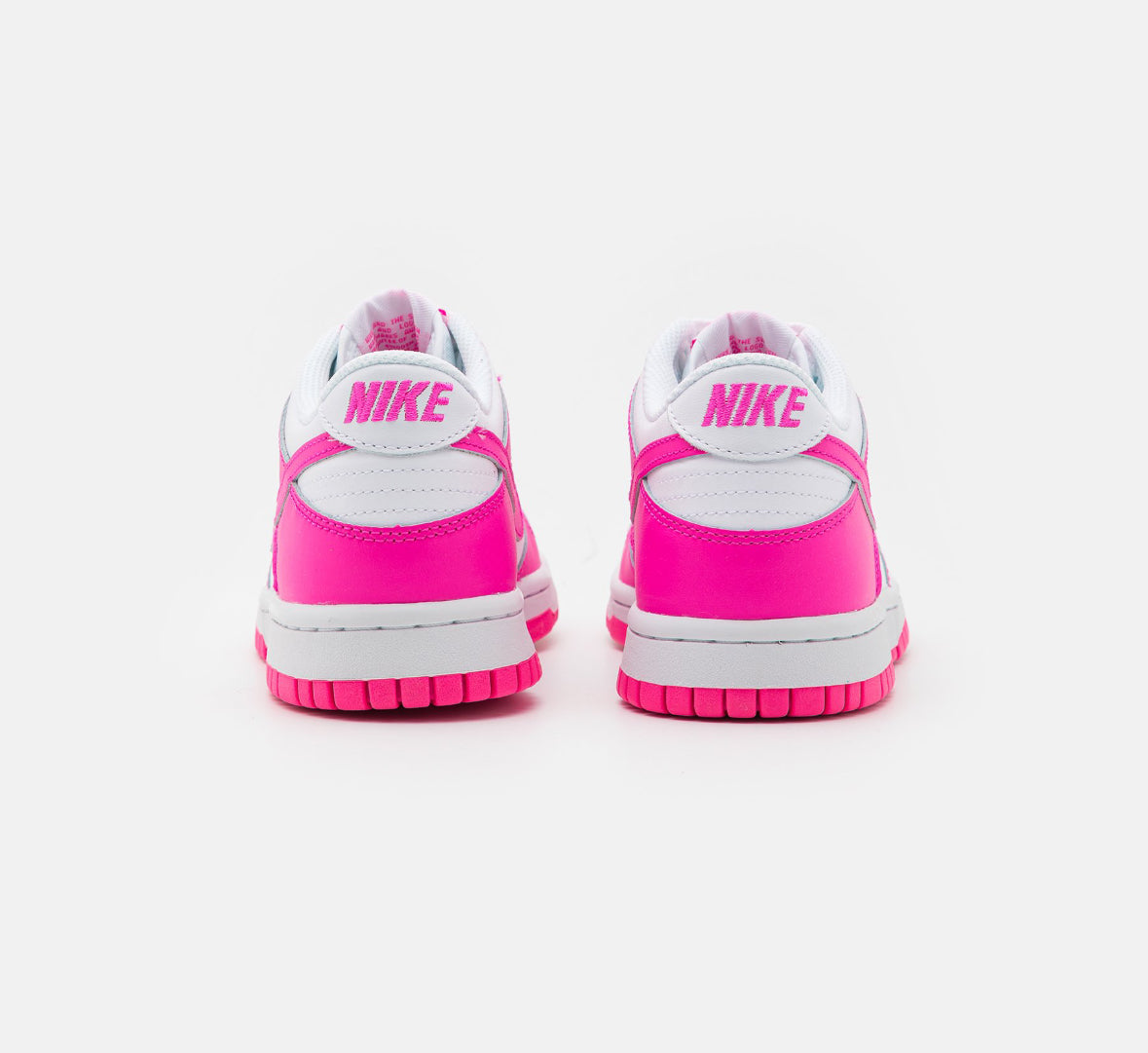 DUNK LOW UNISEX white/laser fuchsia