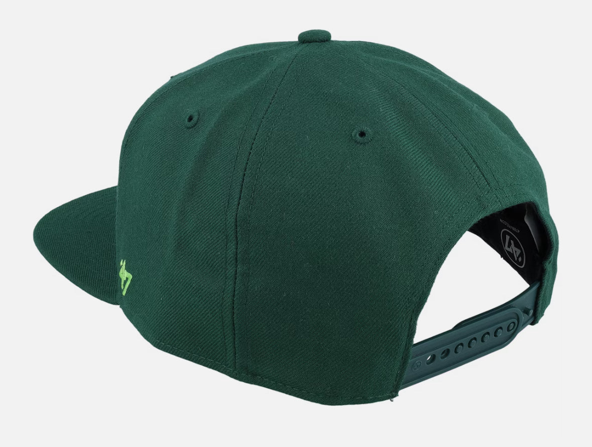 New York Yankees No Shot Captain Dark Green Snapback - 47 Brand