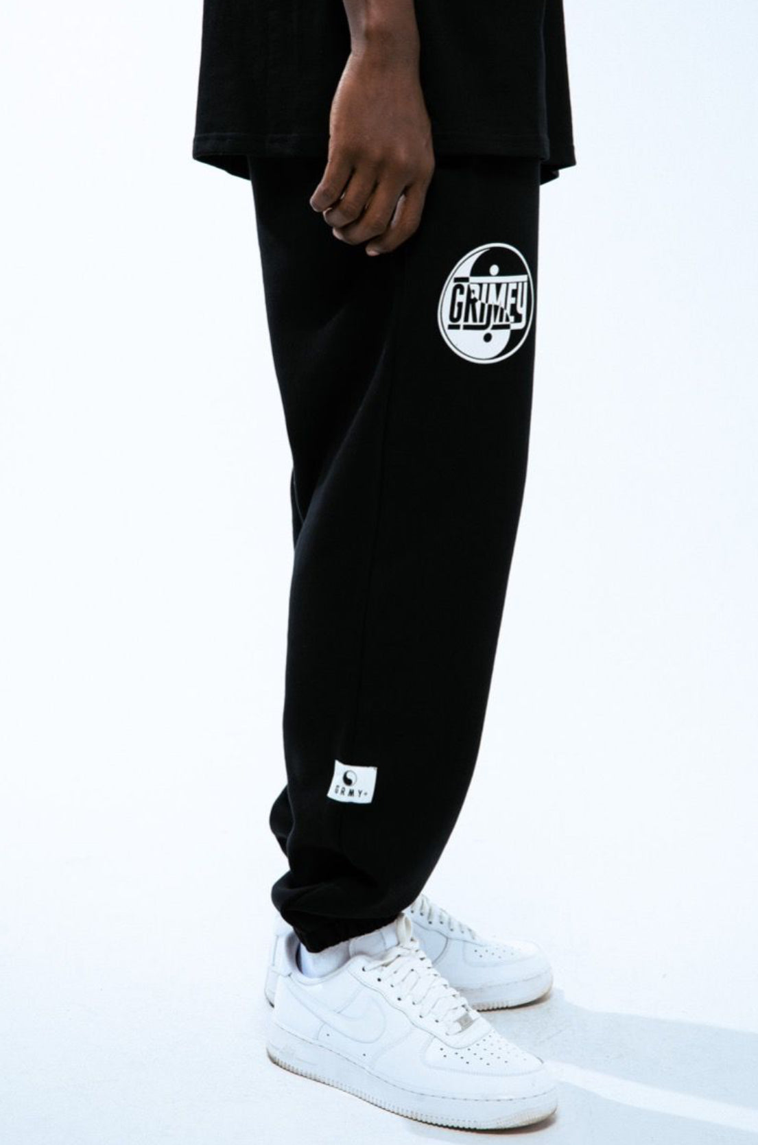 Grimey Hijacker Heavyweight Sweatpants Black