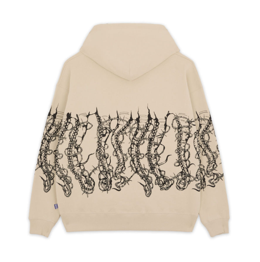 Octopus by Giorgio Di Salvo – Barbed Wire Hoodie