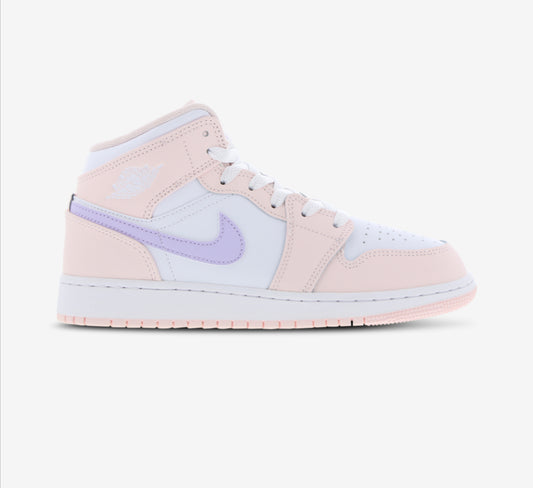 Jordan 1 mid rosa chiaro