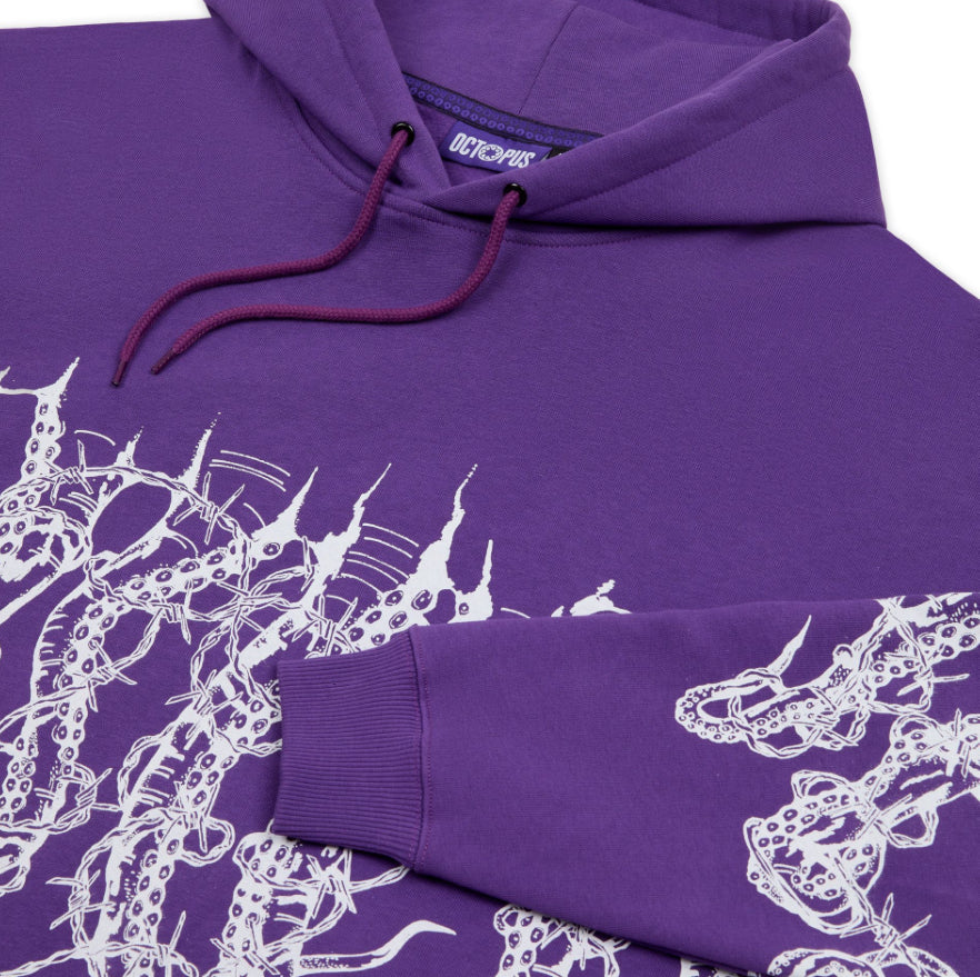 Octopus by Giorgio Di Salvo – Barbed Wire Hoodie