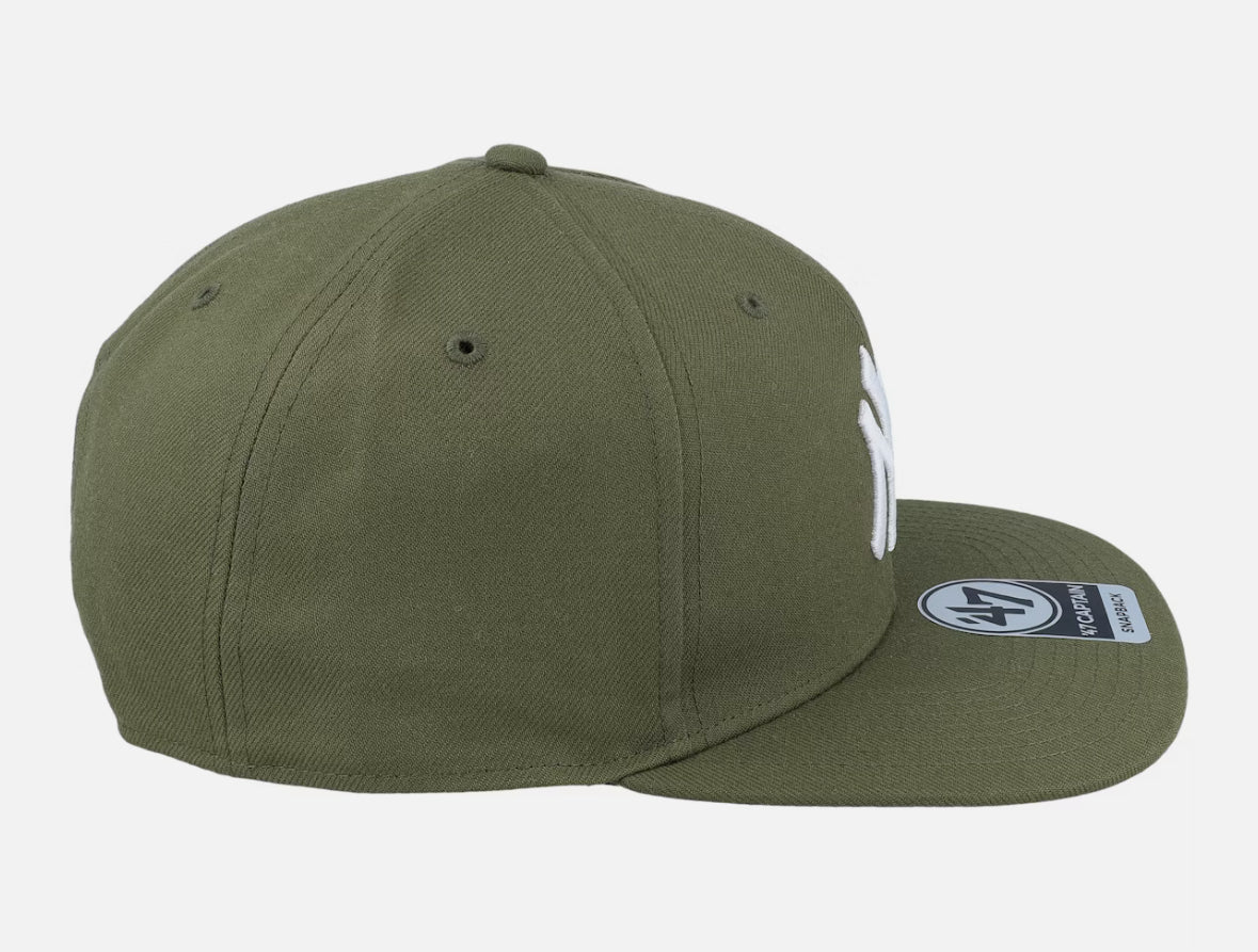 New York Yankees No Shot Captain Sandalwood Snapback - 47 Brand