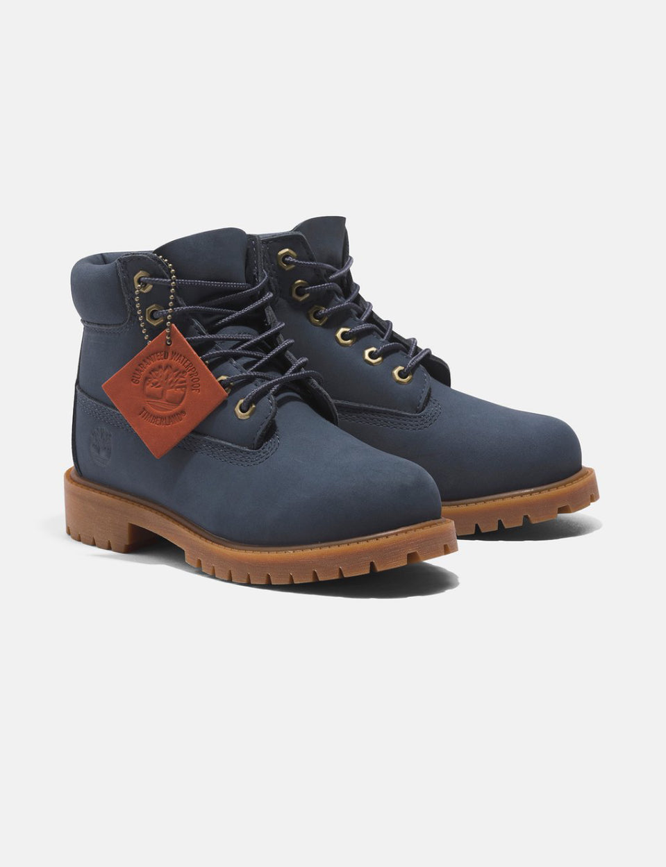 Timberland premium lace up dark Blue nubuck