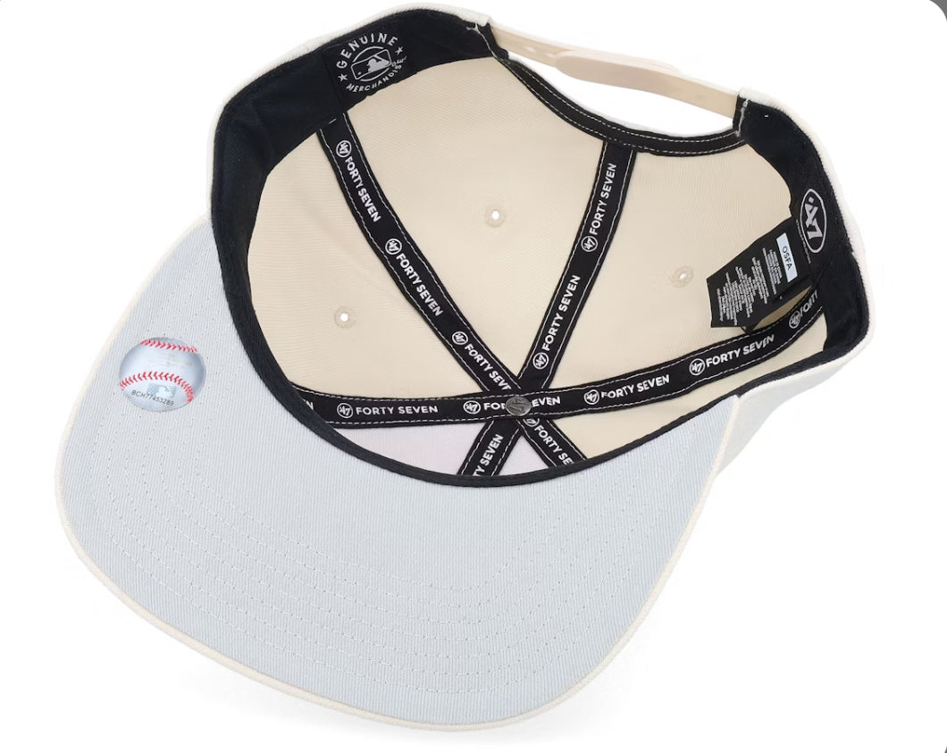 NY Yankees No Shot Natural Snapback - 47 Brand